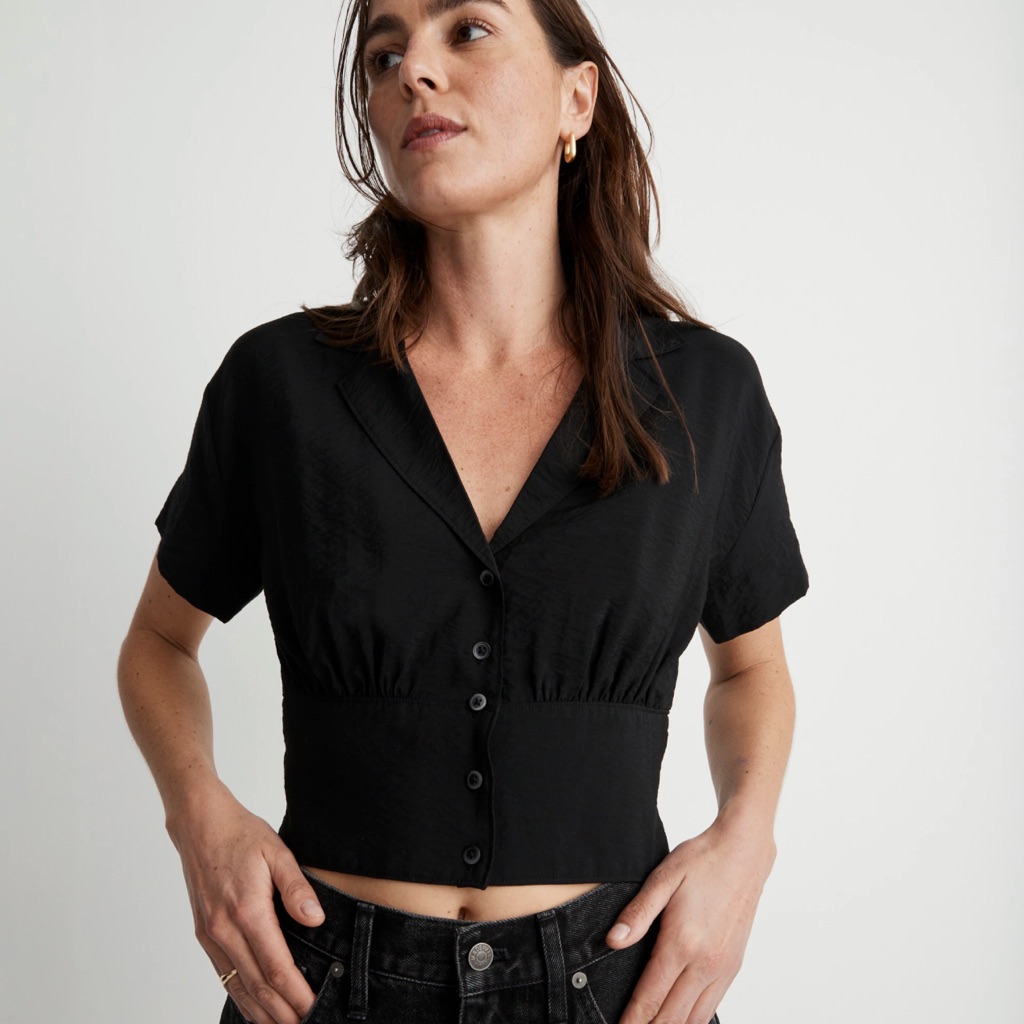 Madewell Button Down Top